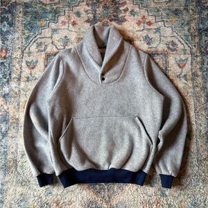 Vintage 80s Mustang Pullover Fleece Large